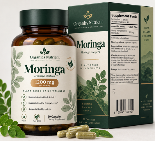 Moringa Energy Boost Capsules