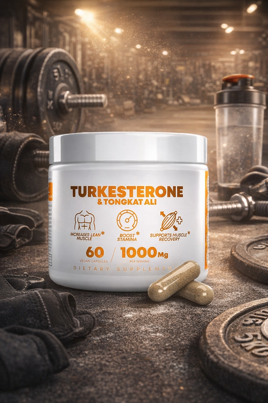 Turkesterone & Tongkat Ali Capsules
