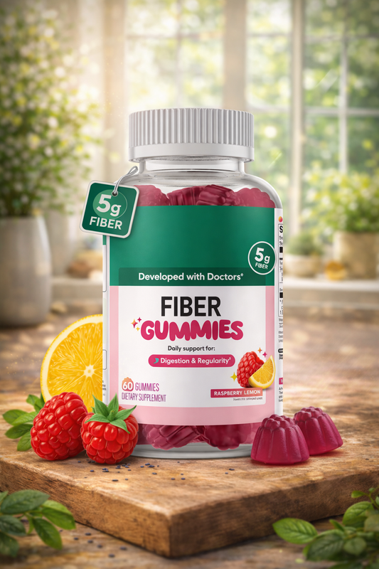 Tasty Fiber Gummies for Wellness